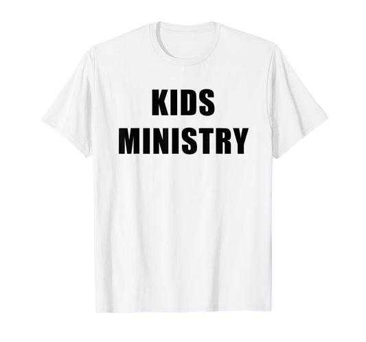 Kids Ministry – Christian Church Faith Staff & Volunteer T-Shirt