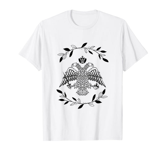 Byzantine Eagle - Eastern Orthodox Christian Faith Branch T-Shirt