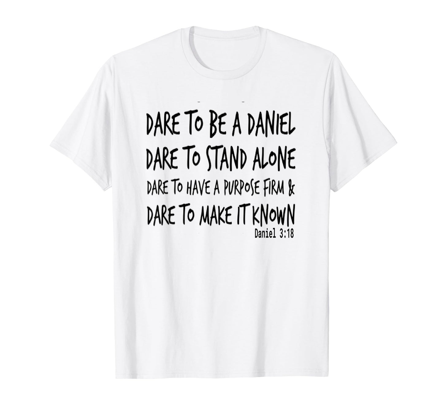 Daniel In The Lions Den Courageous Warrior Bible T-Shirt