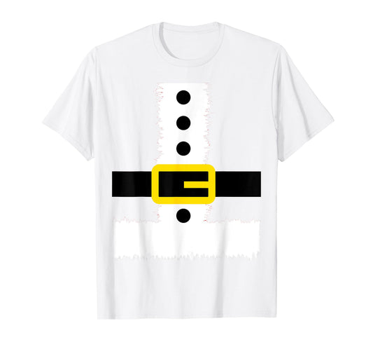 Christmas Santa T-Shirt - Santa Claus Costume Fun Santa Suit T-Shirt