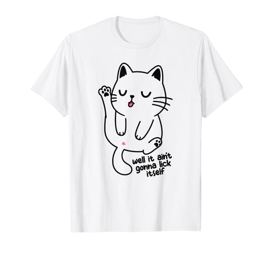 Funny Kitty Butthole Cat Butthole Cat Lover Gifts Men Women T-Shirt