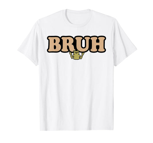 Bruh Frog Meme Shirt Funny Bruh Frog Boys Girls T-Shirt