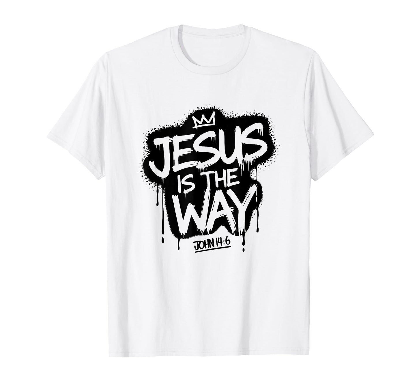 Jesus Is The Way John 14:6 Christian Graffiti T-Shirt