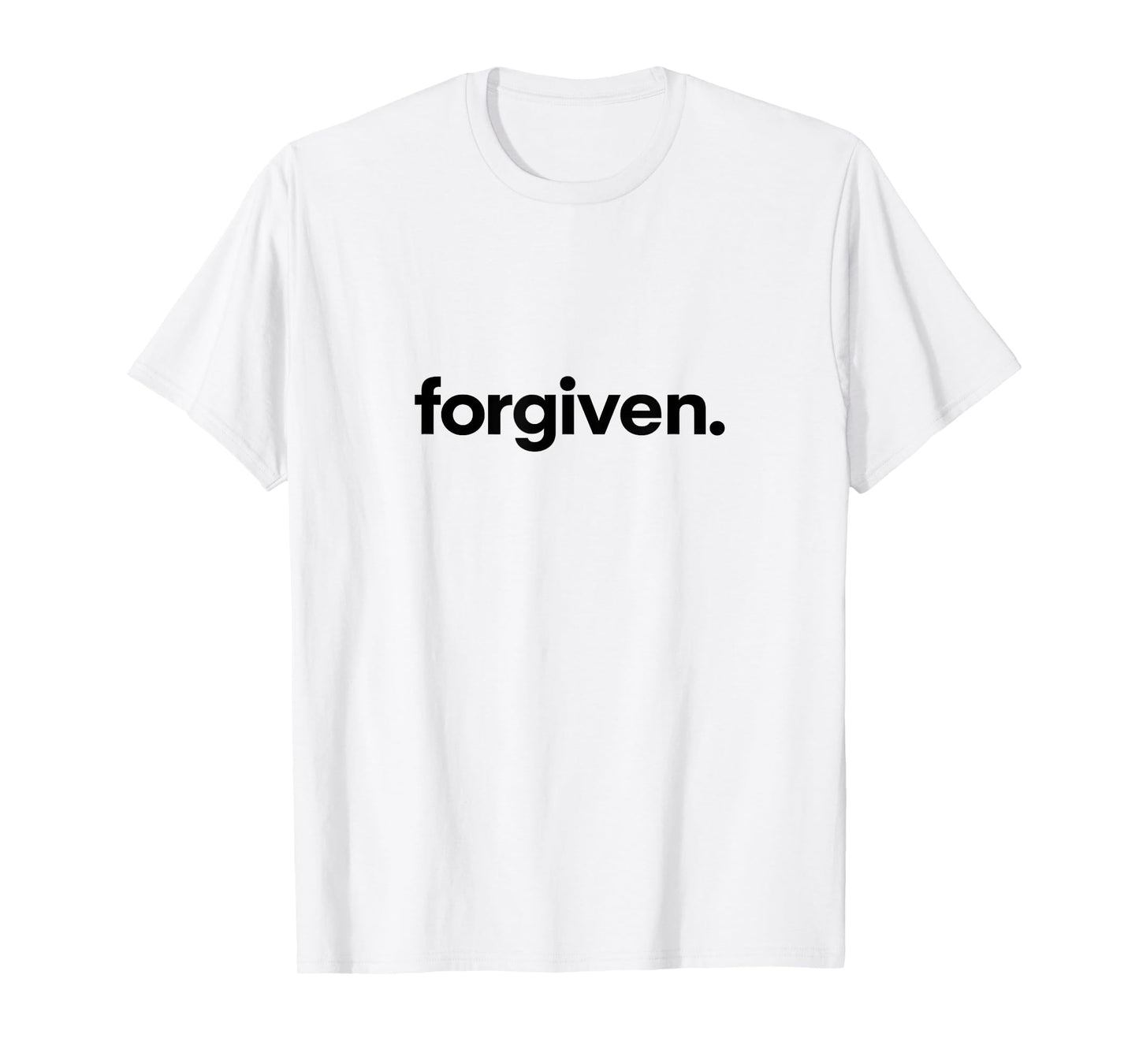 Forgiven Bold Modern Christian Minimal Design | Religious T-Shirt