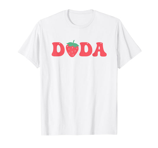 Dada Of The Berry First Birthday Strawberry Matching Lover T-Shirt