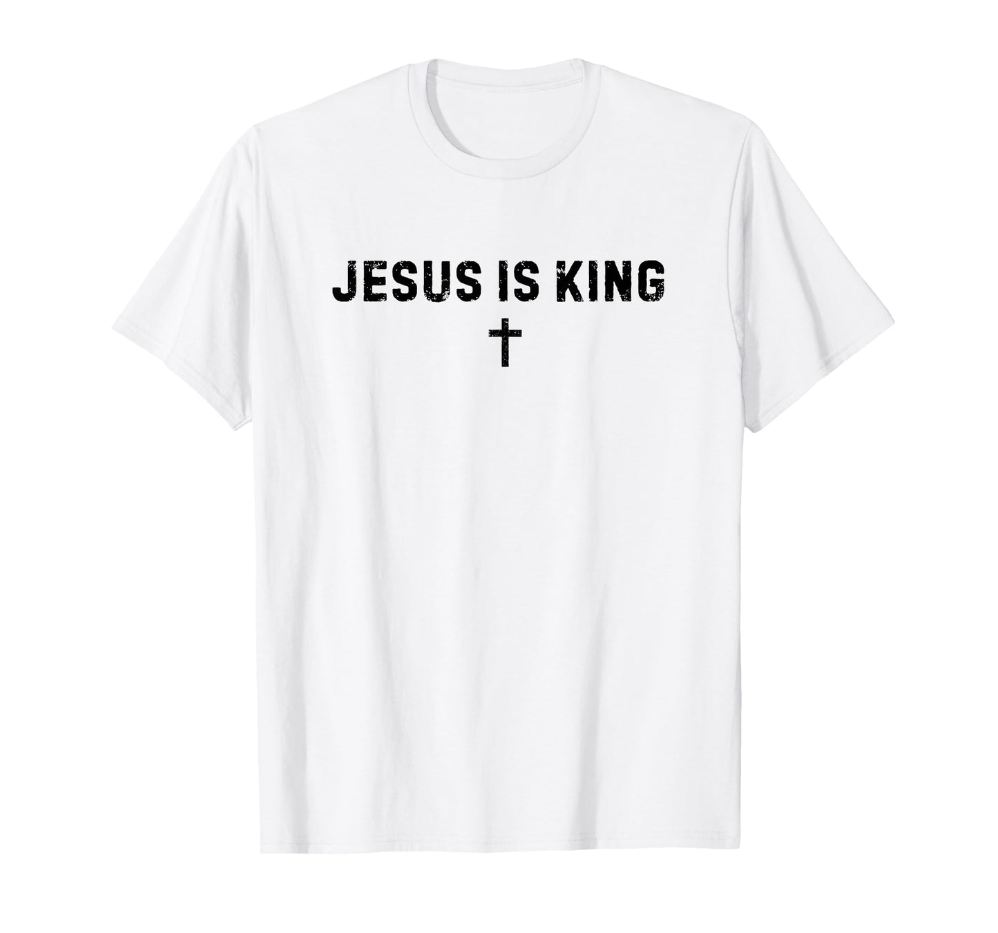Jesus is King– A Lot Can Happen in 3 Days Cross & Crown T-Shirt