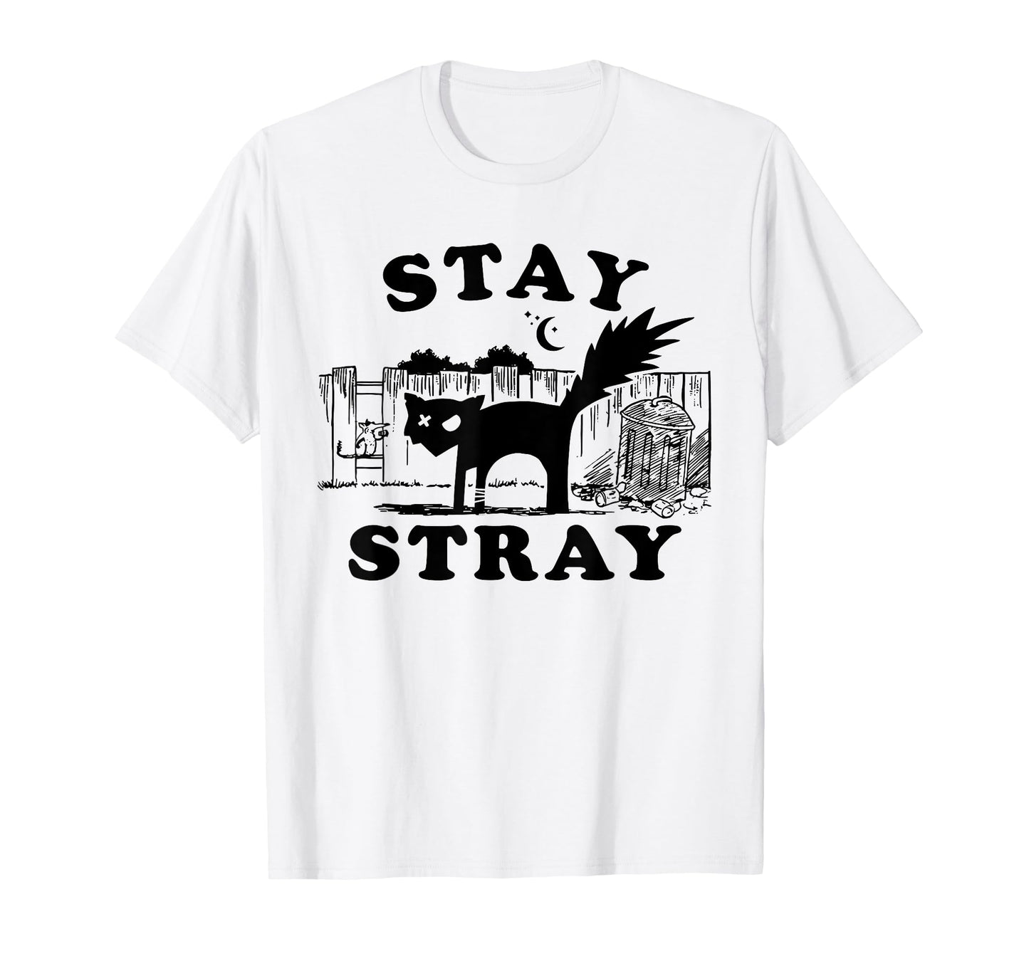 Stay stray funny design T-Shirt