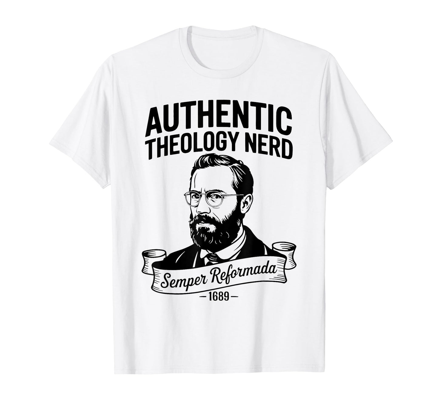 Theology Nerd 1689 Reformed Christian Seminary T-Shirt