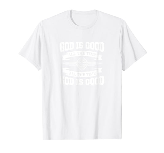 Follower of Jesus in training - God is good all the time Christian T-Shirt - Men's Blue Short Sleeve T-Shirt - Small