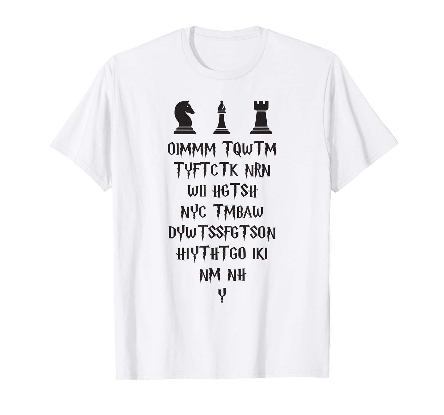 Once I Make My Move Acronym Wizard Chess funny design T-Shirt