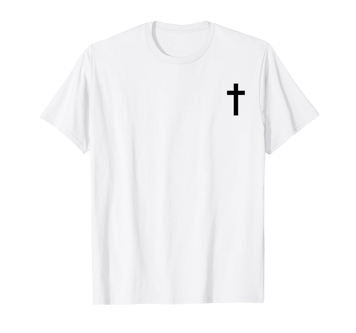 Jesus God Amen Christian Cross God Faith Bible Pray (2 Side) T-Shirt