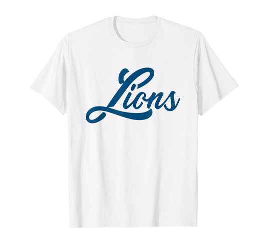 The College of New Jersey Lions TCNJ Script Logo T-Shirt