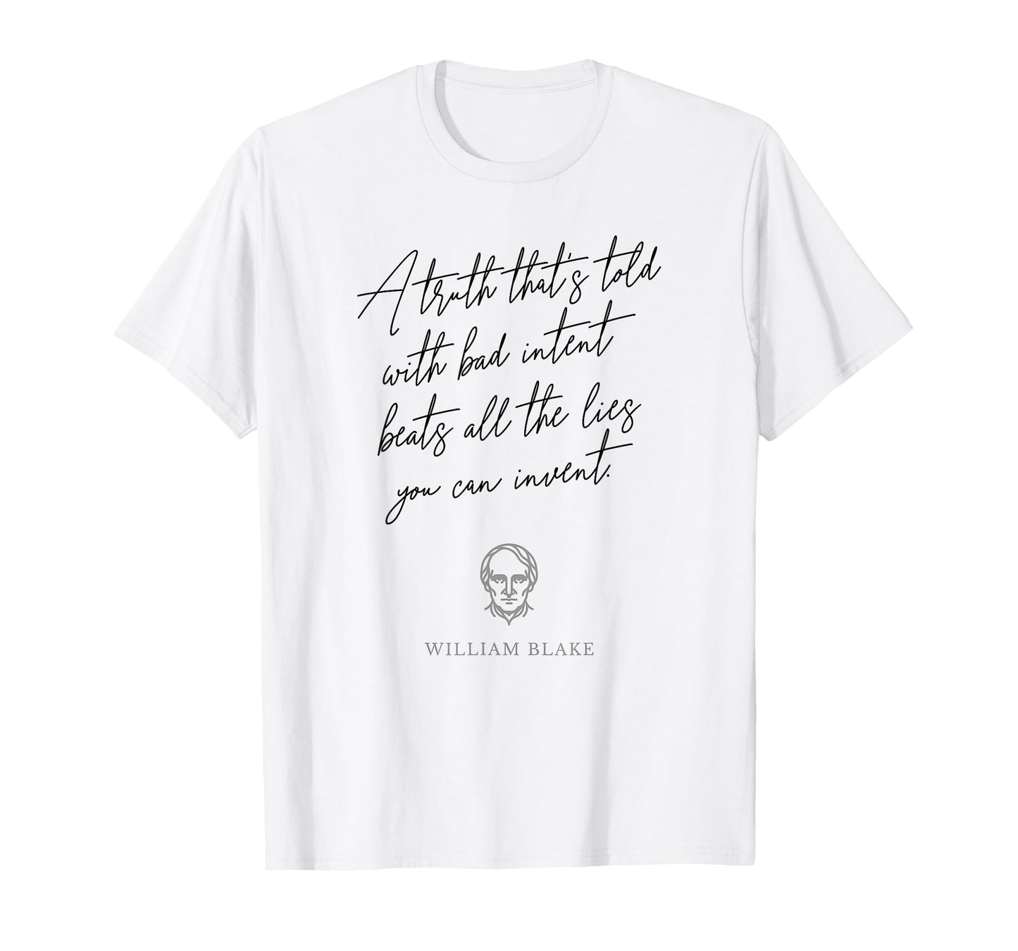 William Blake Romantic Poet Literary Quote T-Shirt