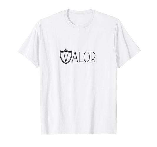 for Both Men and Women of Valor Offered in Three Colors. T-Shirt