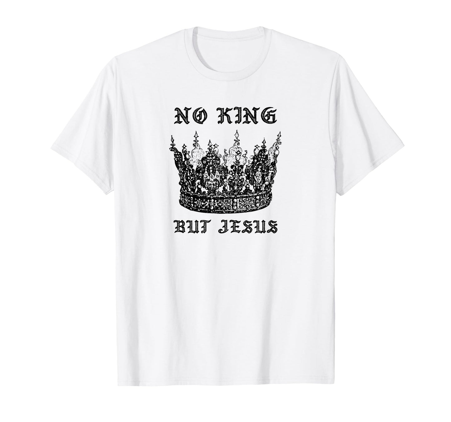 No King But Jesus Christmas Worship T-Shirt