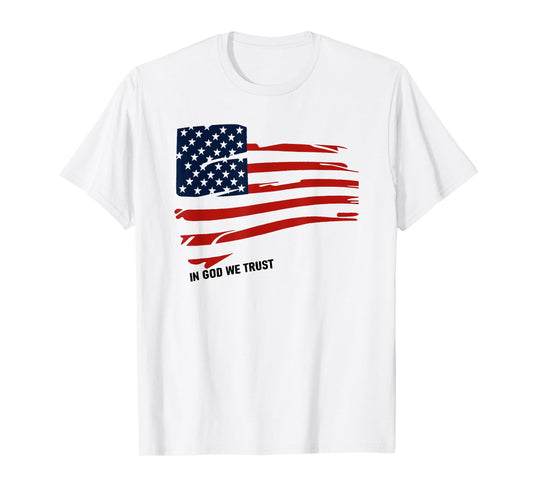 in god we trust american flag Women Men T-Shirt