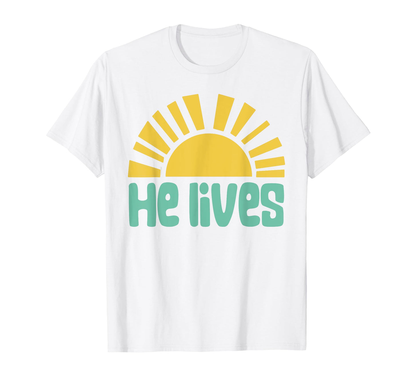 Easter He Lives Christian Family Matching Easter Toddler T-Shirt