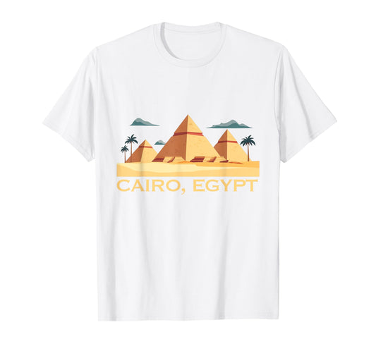 Ancient Egypt Souvenir Cairo Pyramids Reminder Men Women T-Shirt
