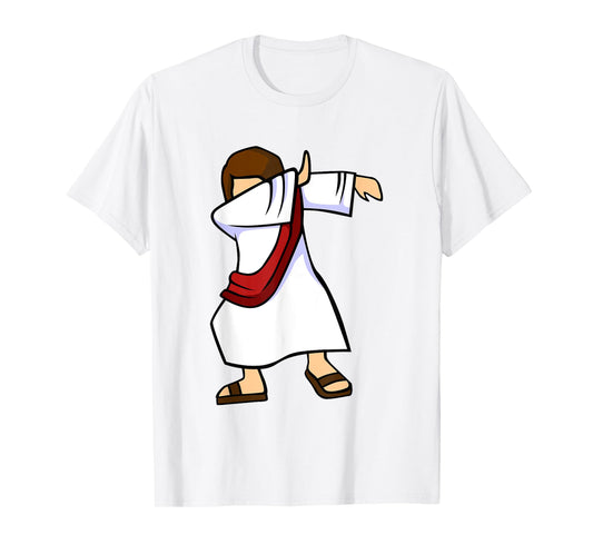 Dabbing Jesus Funny Christian Jesus Dab Dance T-Shirt