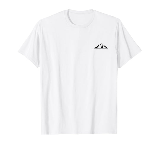 Mountains Will Be Moved (Faith Power Statement) (Back Print) T-Shirt