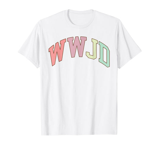 WWJD What Would Jesus Do Christian Bible Faith Minimalist T-Shirt