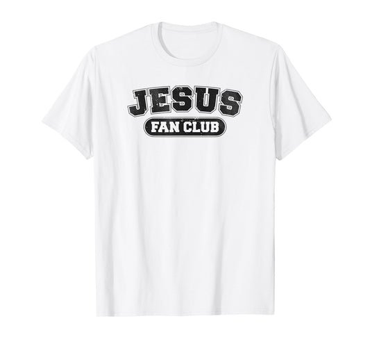 Jesus Fan Club Religious Christian Faith Palm Sunday Easter T-Shirt
