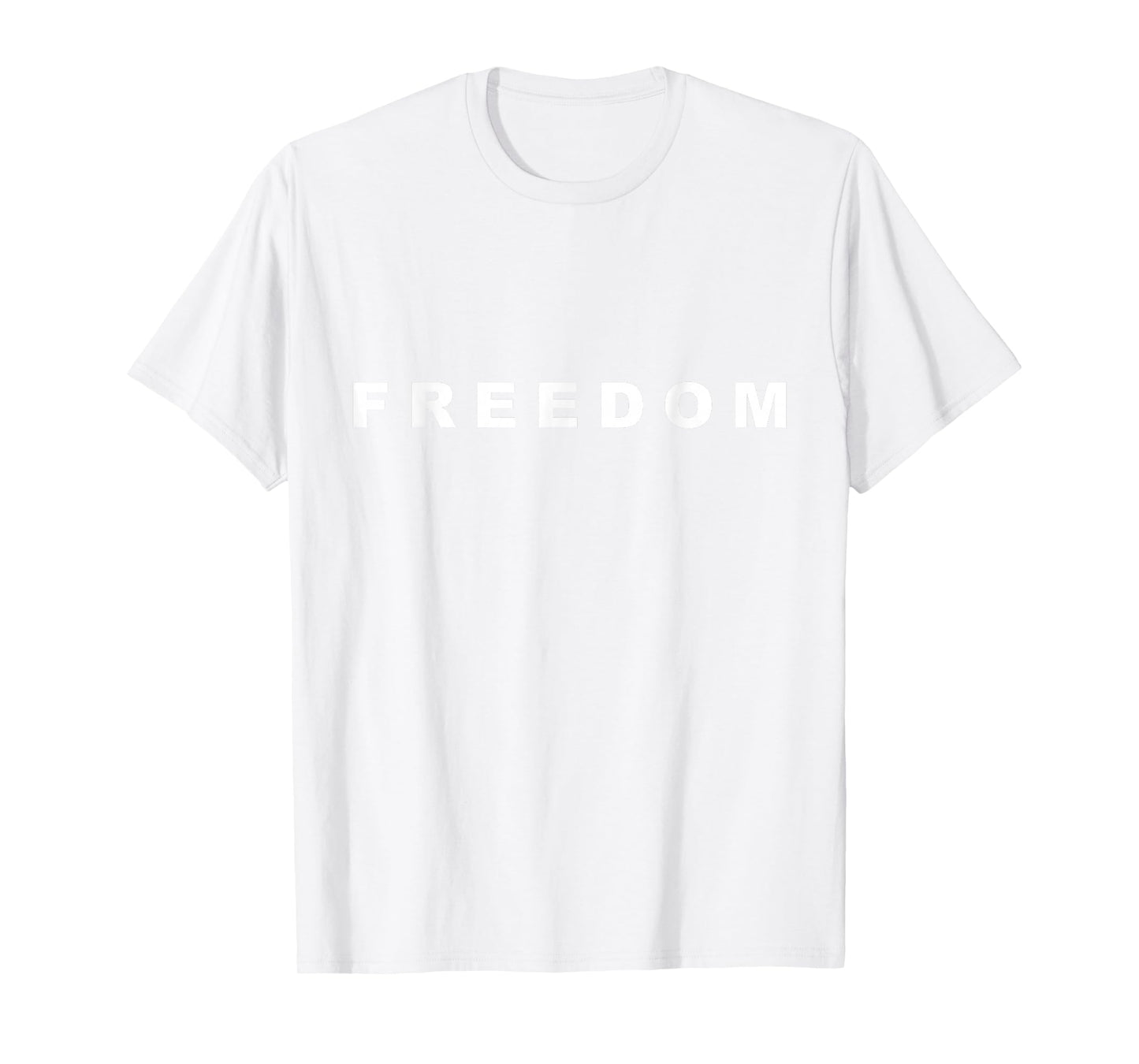 Red Freedom Patriotic Conservative USA Political Quote T-Shirt