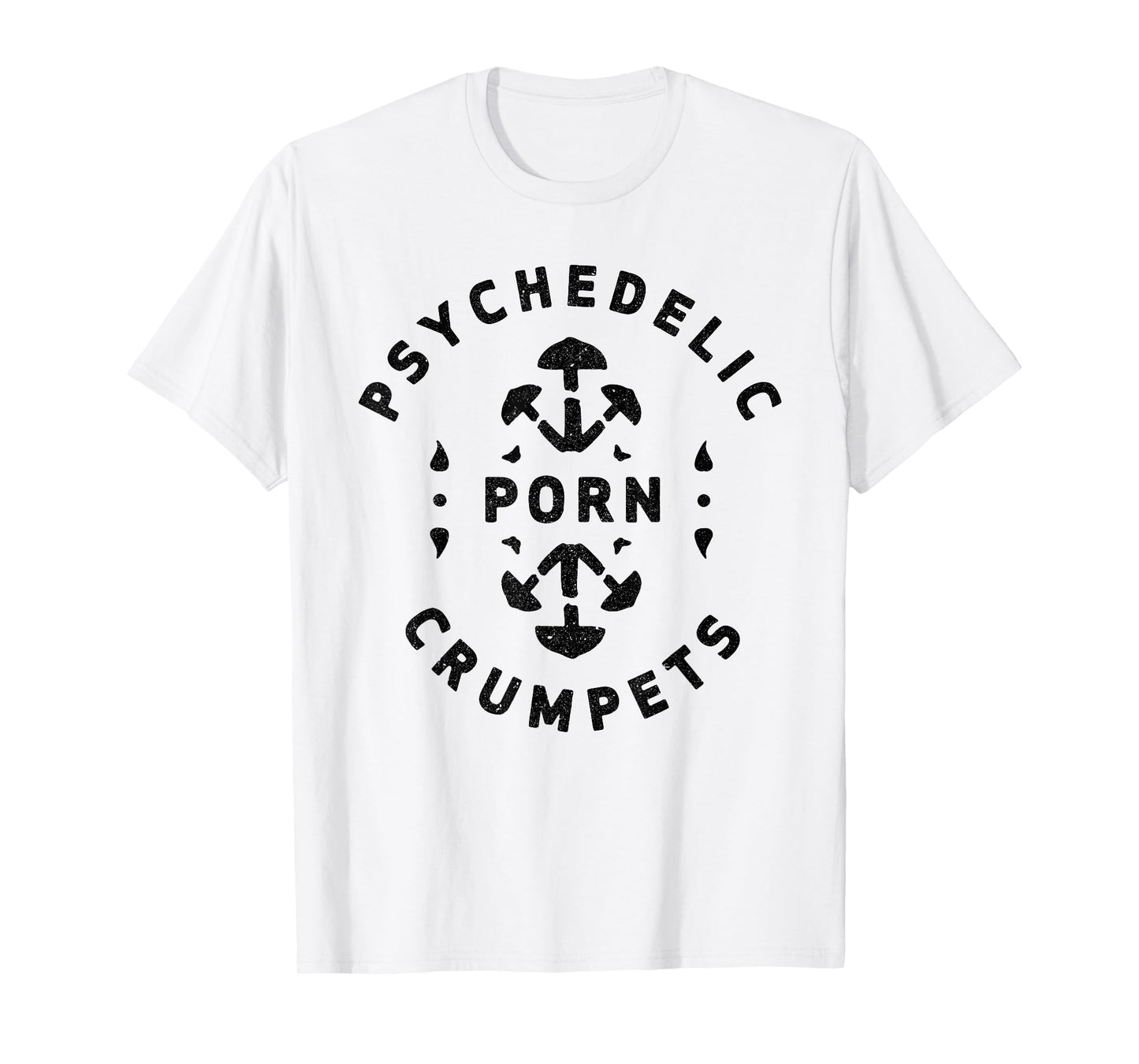 Psychedelic Porn Crumpets Retro T-Shirt