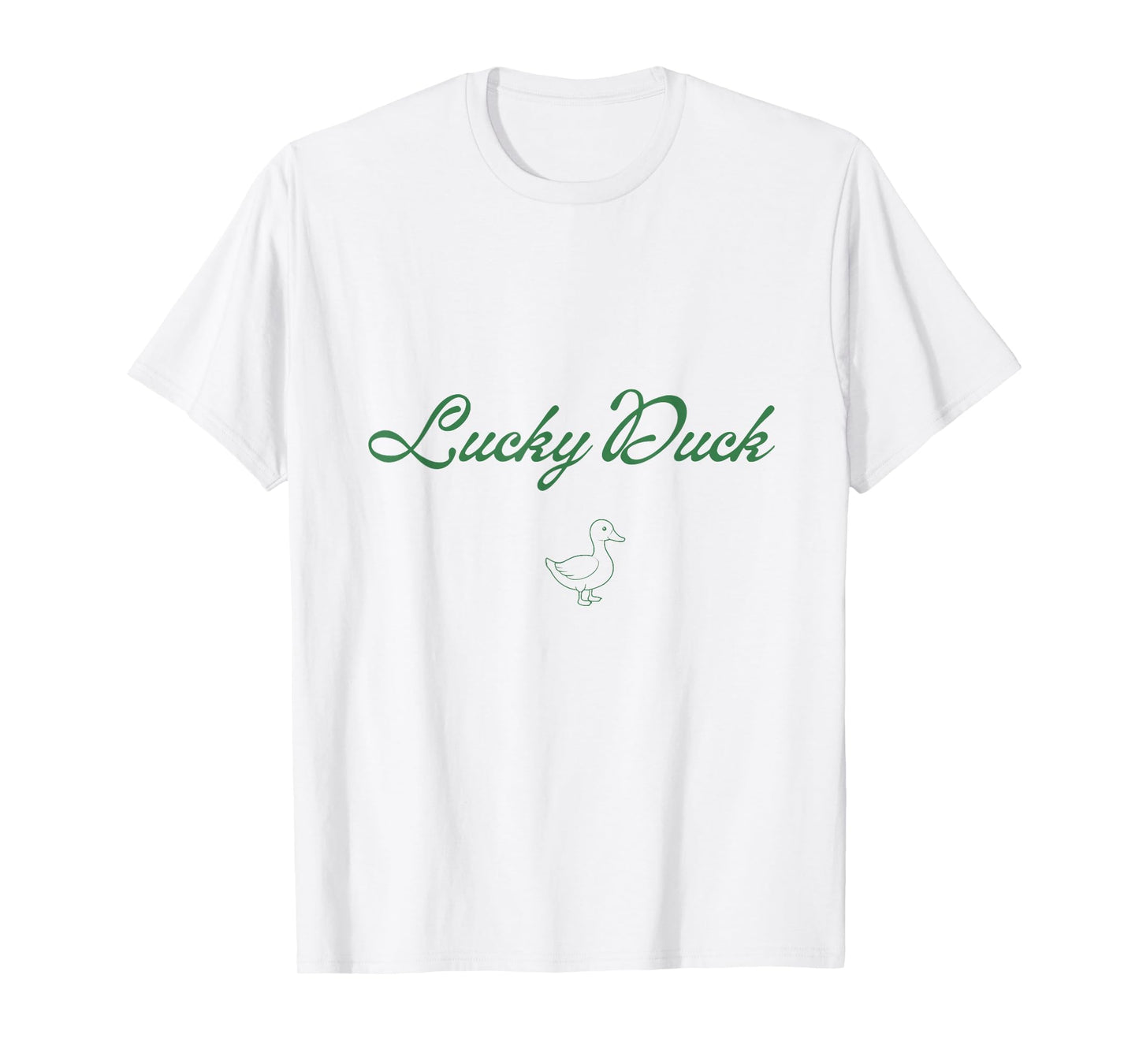 Lucky Duck Funny St Patricks Day T-Shirt