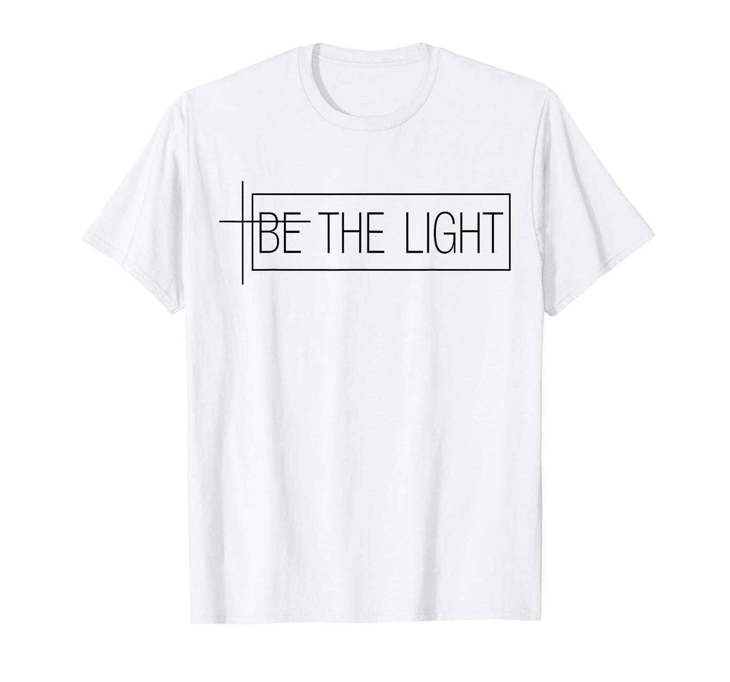 Faith Christian Be The Light Tshirt T-Shirt