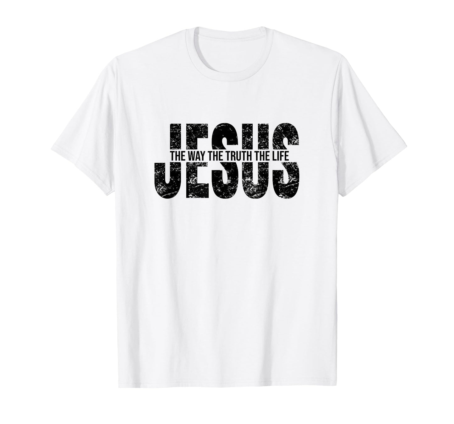Vintage Jesus The Way Truth and Life Christain Savior T-Shirt