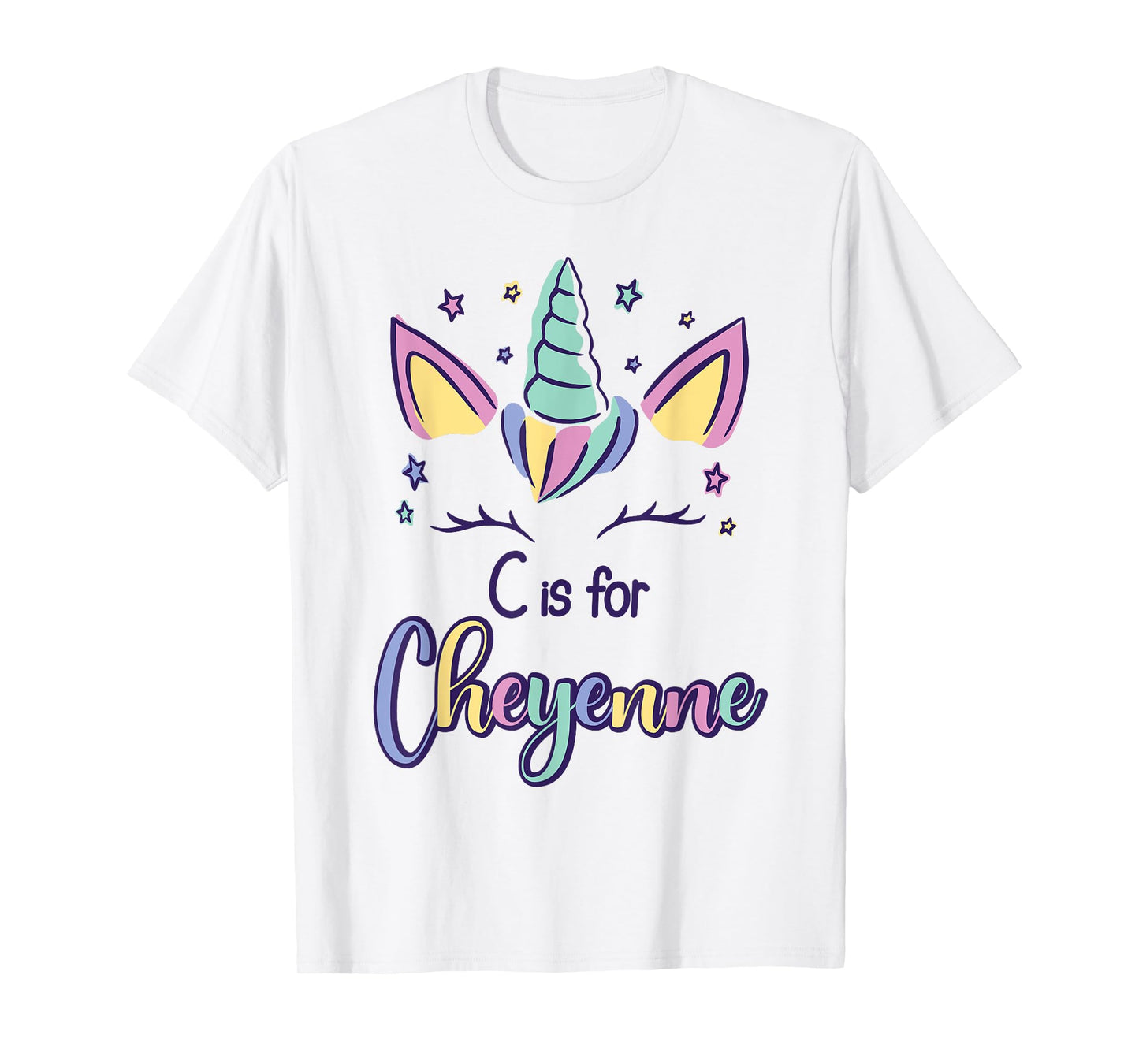 First Name Cheyenne Personalized C Is For Cheyenne T-Shirt