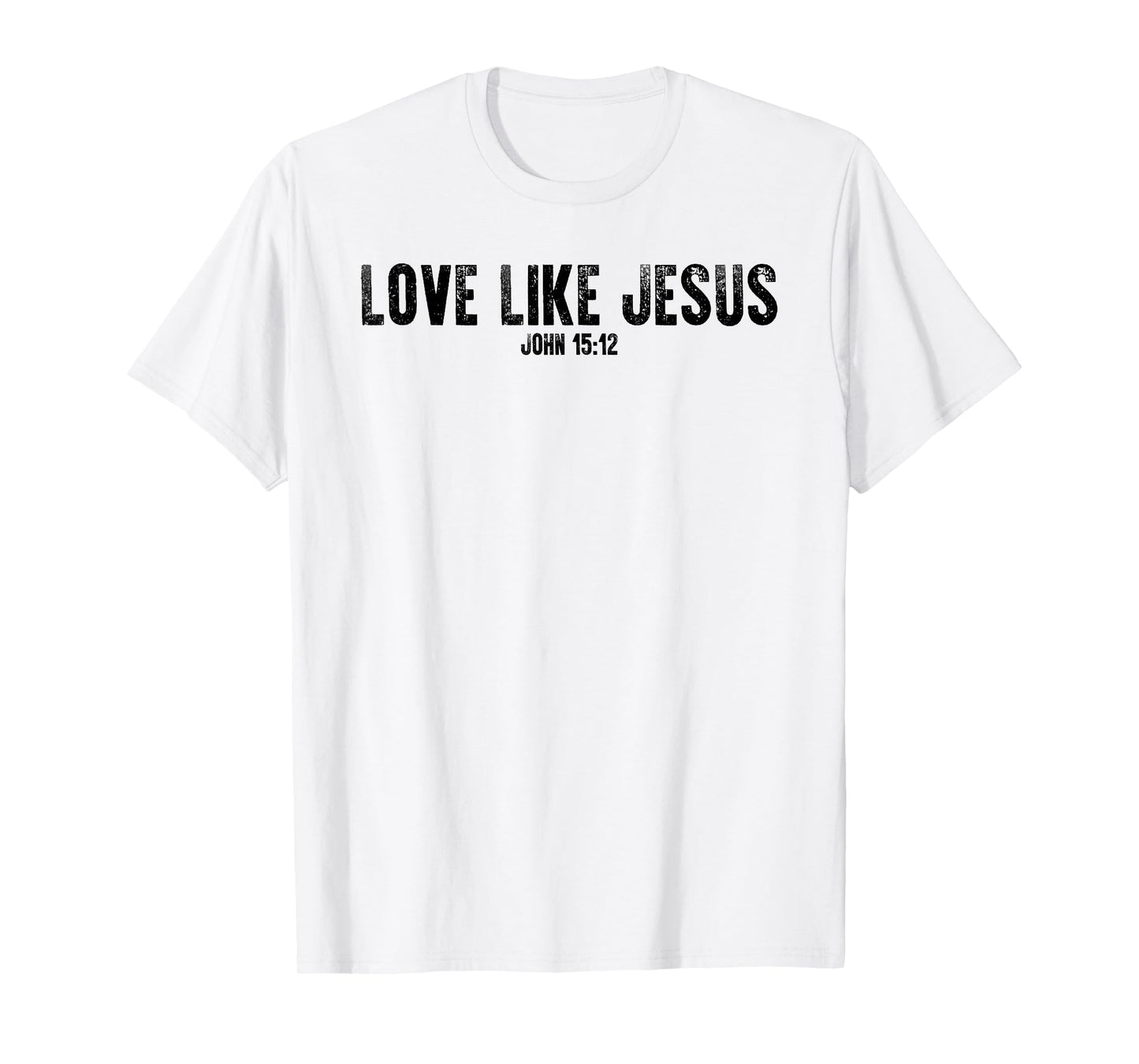 love like Jesus back bible study Christian T-Shirt