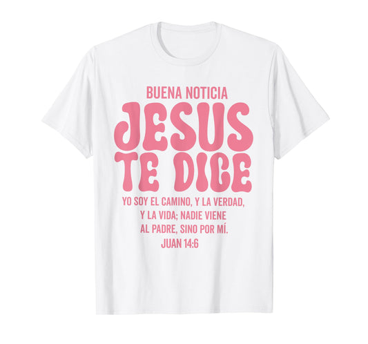 Camiseta cristiana en espanol Versiculo Spanish Christians T-Shirt