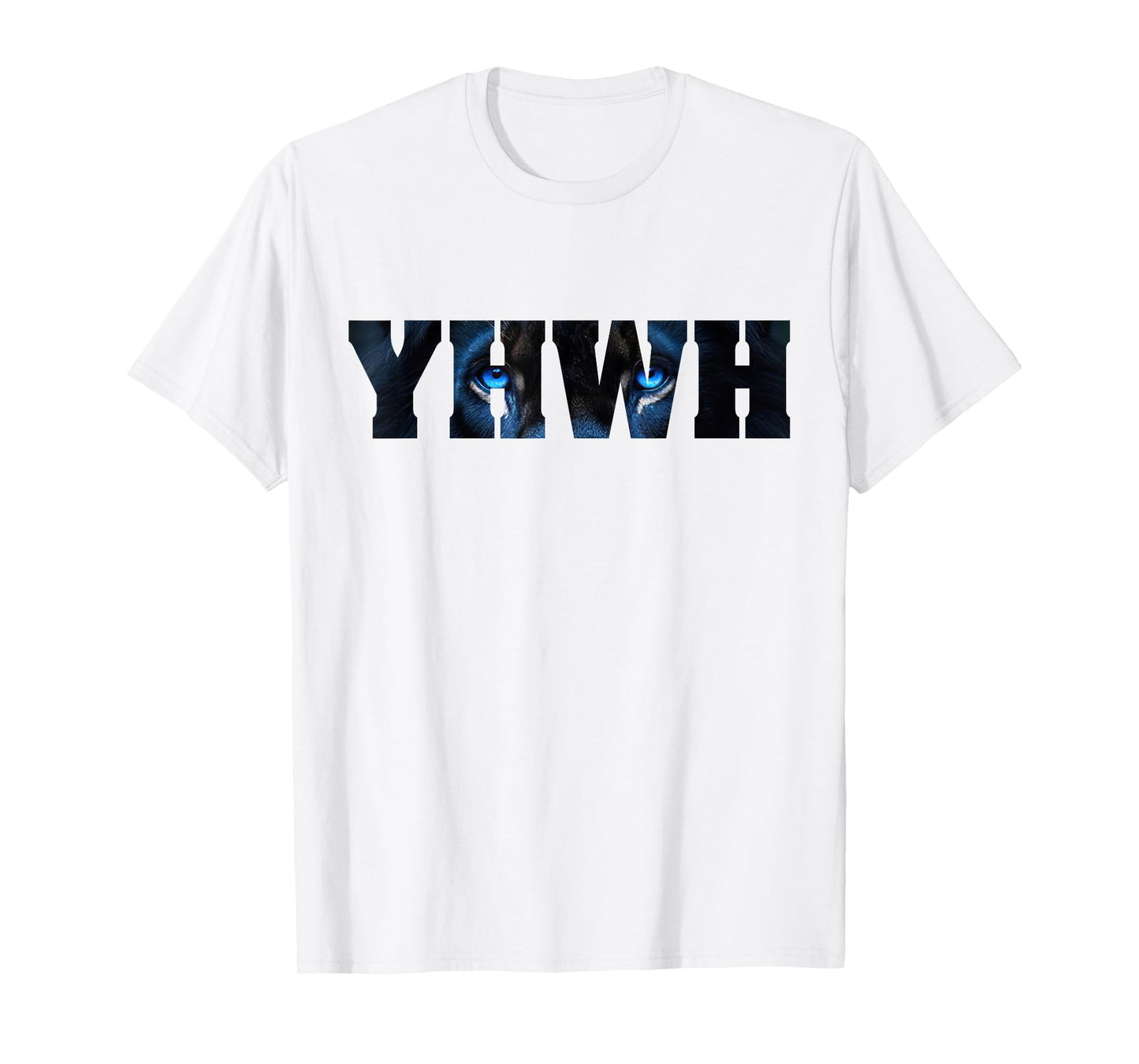 Yhwh Lion Of Judah Yahweh In Hebrew Jesus Christian T-Shirt