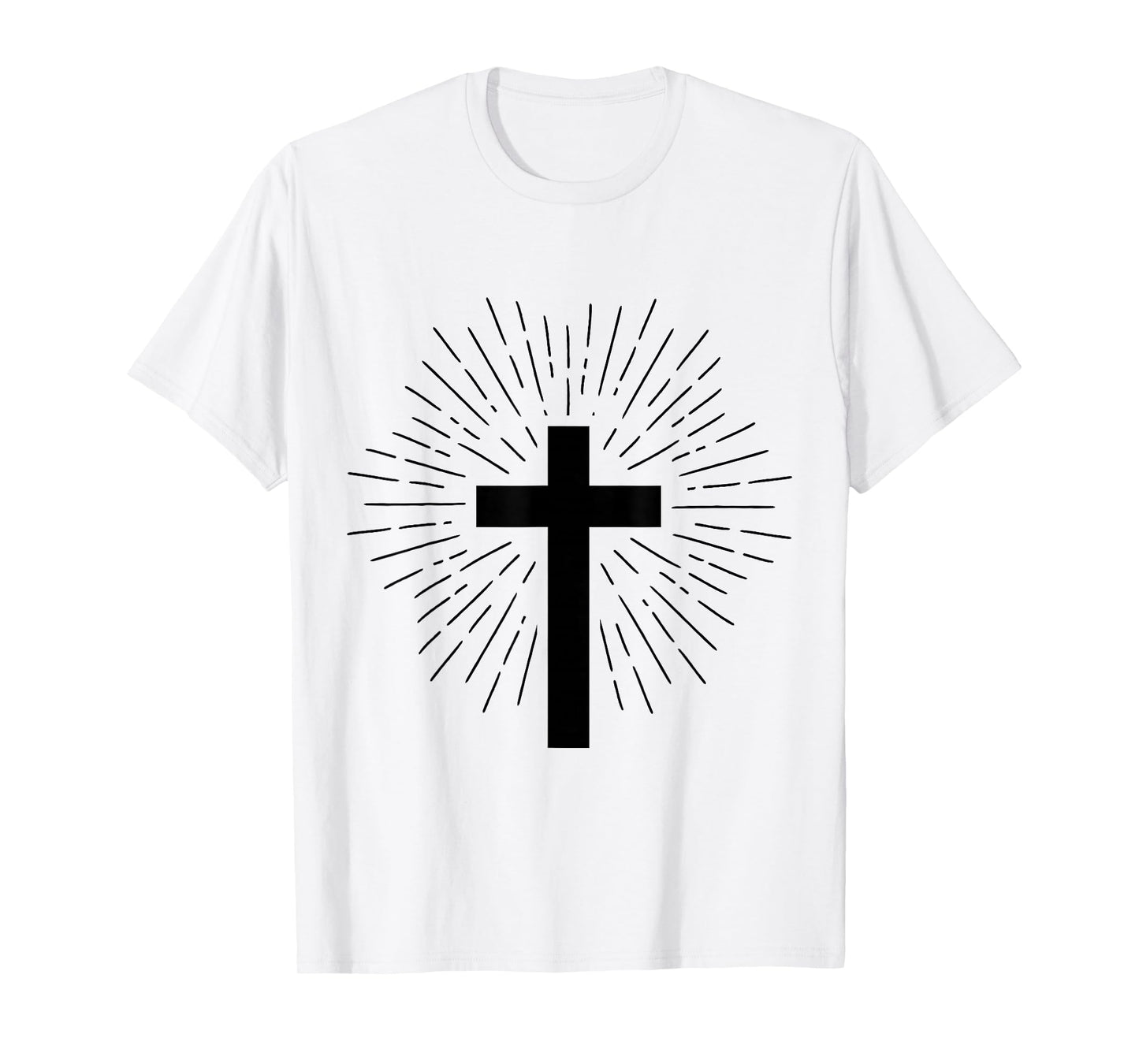 Vintage Cross Blessed Christian Faith Jesus Lover Spiritual T-Shirt
