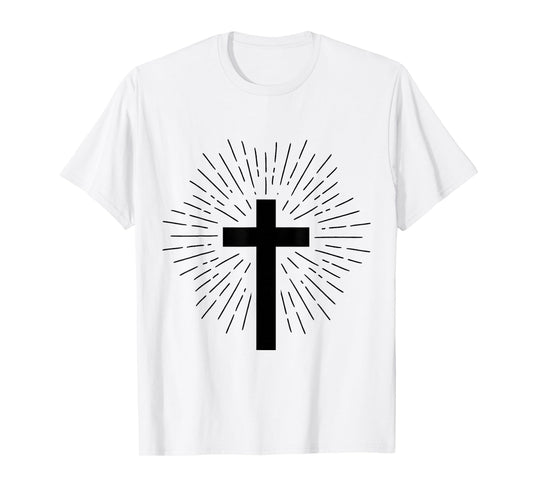 Vintage Cross Blessed Christian Faith Jesus Lover Spiritual T-Shirt