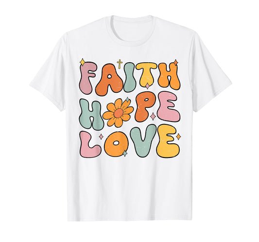 Christian Faith Over Fear Women Girl Cute God Sister Toddler T-Shirt