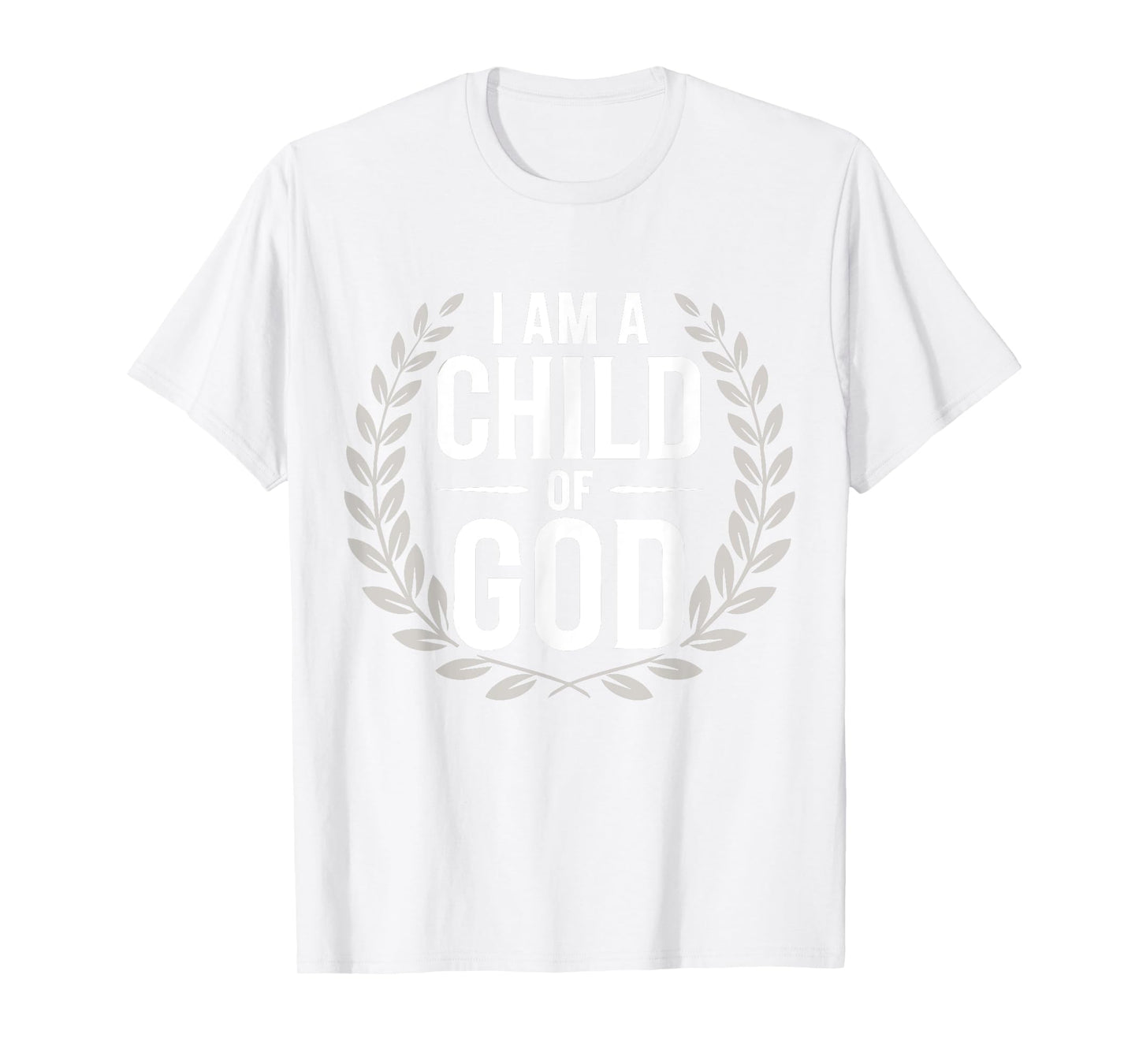 Cute I Am A Child of God Christian Toddler Teen Girl Faith T-Shirt