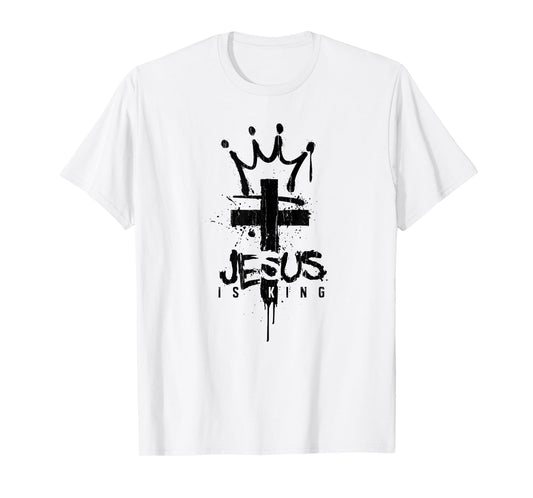 Jesus is King, Modern Christian, Religious, Faith T-Shirt