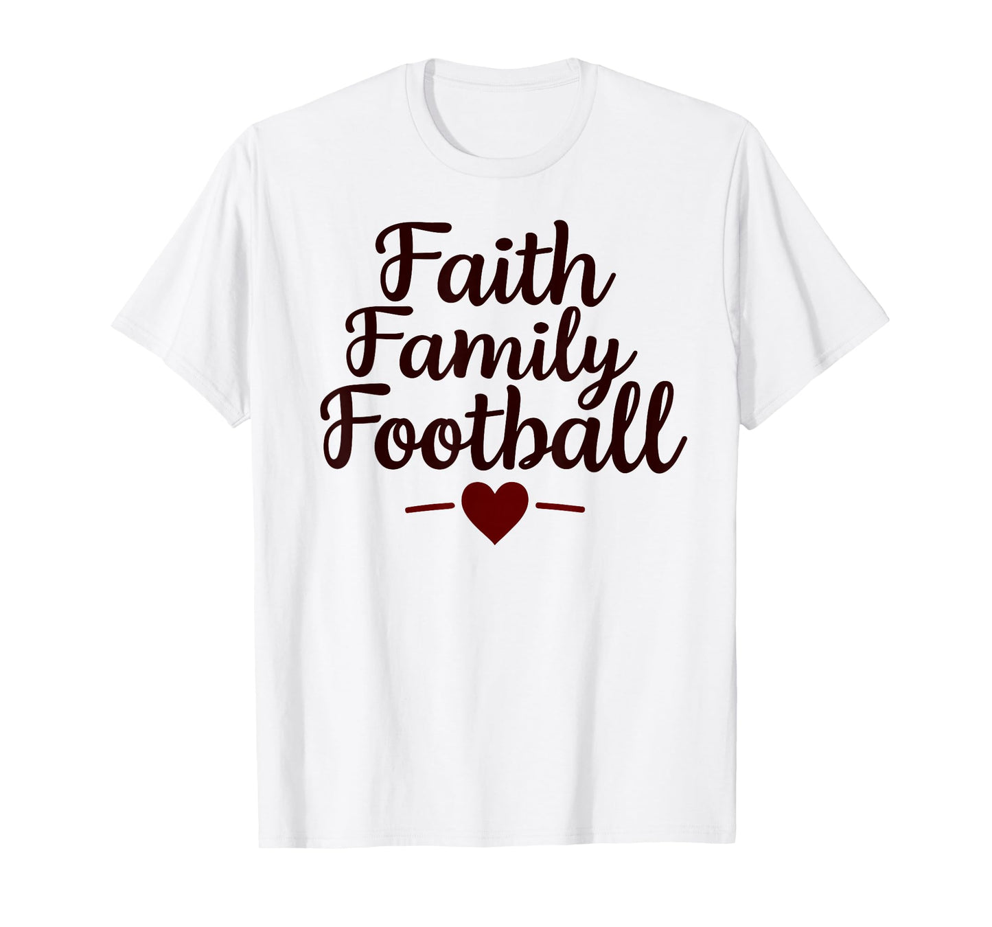 Faith, Family, Football – The Triple Threat of Life T-Shirt
