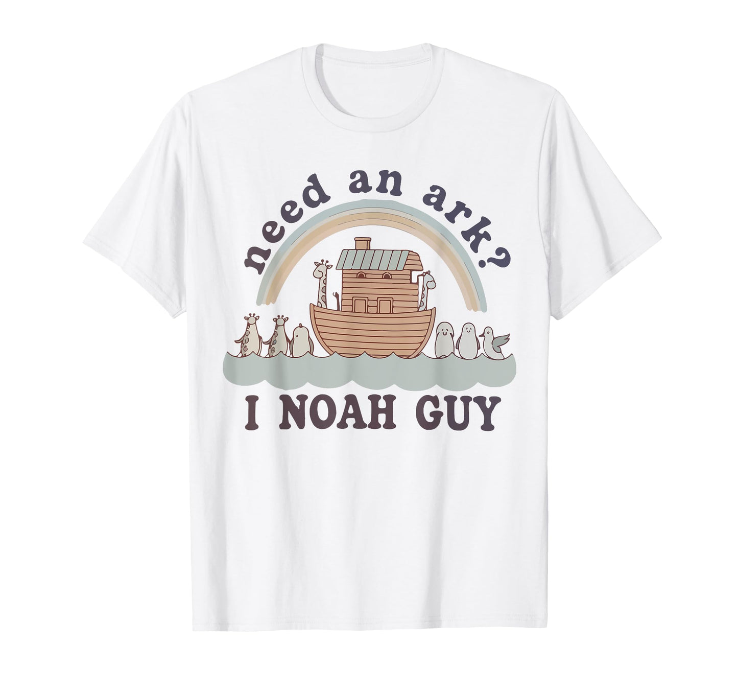 Toddler Need An Ark I A Noah Guy Funny Christian Kids Boys T-Shirt