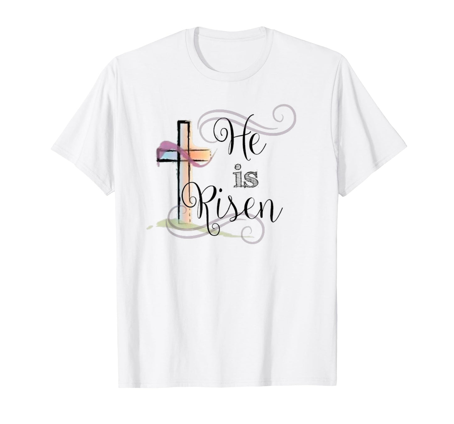 He Is Risen Shirt Christian Happy Easter Jesus T-shirt T-Shirt