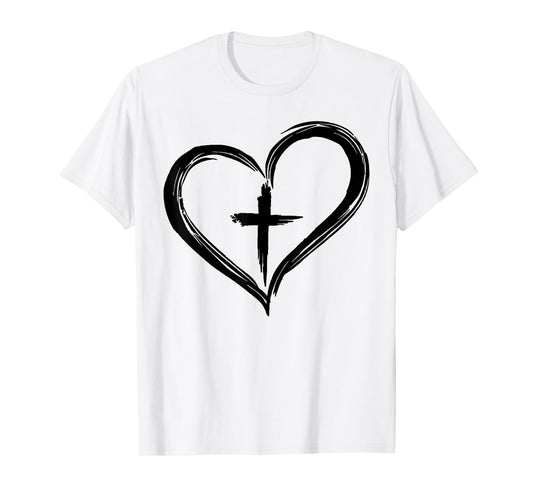 Jesus Christian Cross God Faith Bible Religious Pray T-Shirt