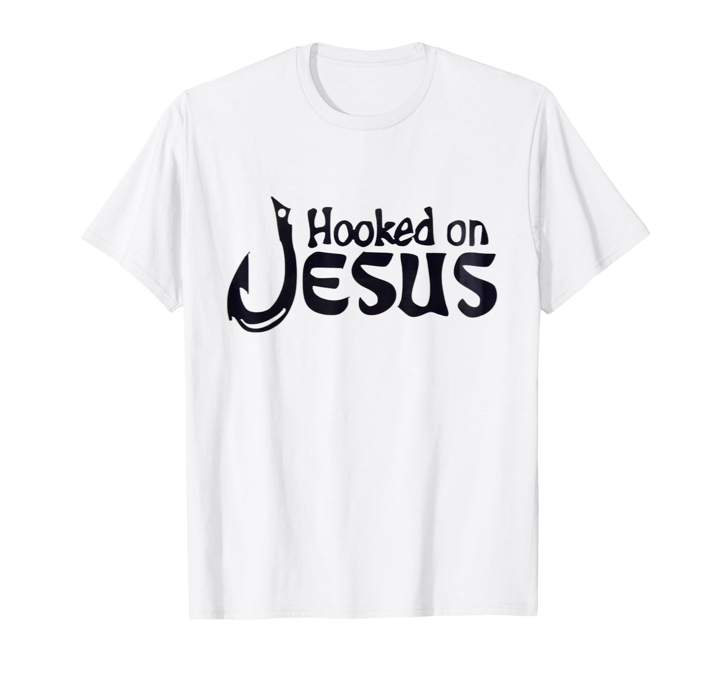 t-shirt hooked on Jesus, Faith love god tee shirt T-Shirt