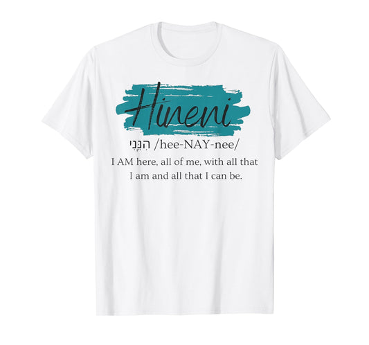 Hineni Faithful Women Hebrew Send Me T-Shirt