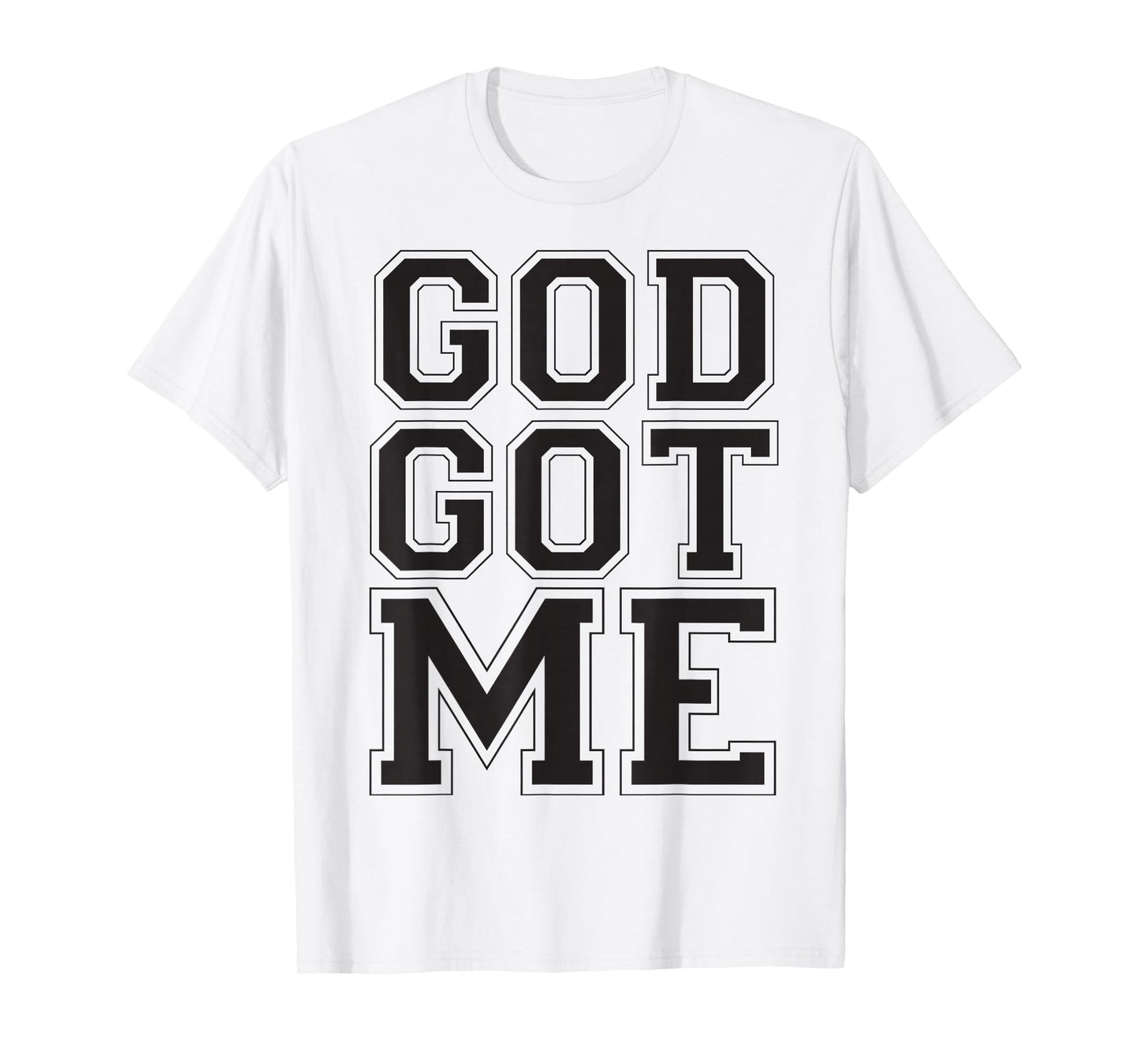 Christian T Shirt God Got Me (Black) T-Shirt