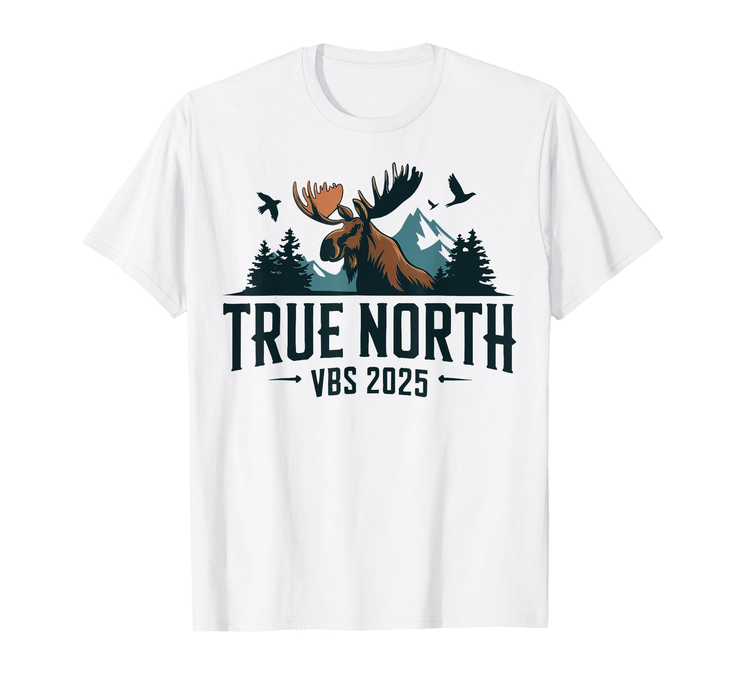 True-North VBS 2025 Christian Trusting Jesus Wilderness T-Shirt