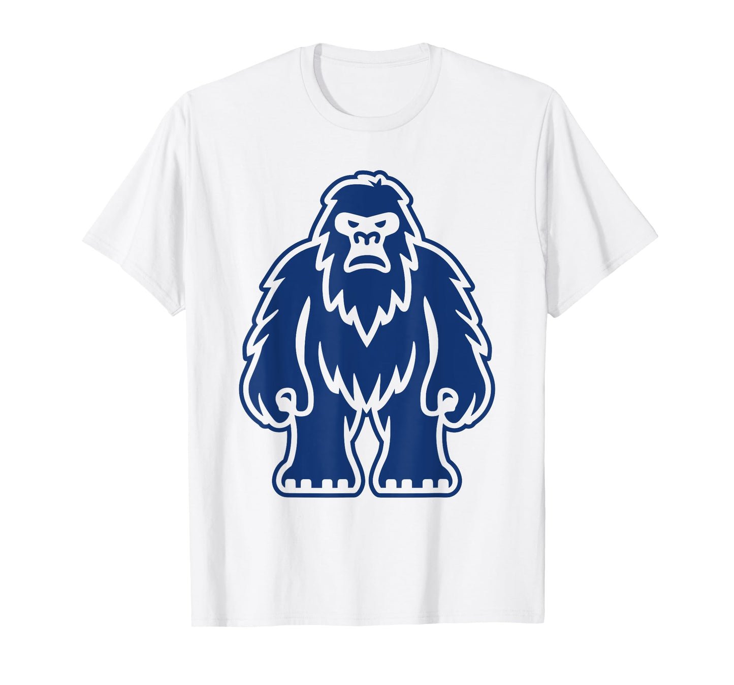 Beast yeti Snowman humor simple yeti T-Shirt
