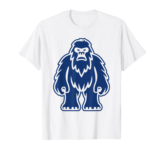 Beast yeti Snowman humor simple yeti T-Shirt